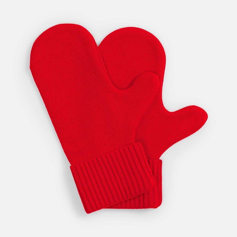 Варежки Yong, ярко-красные, размер L/XL