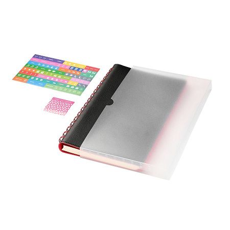 Ежедневник Виста (Vista) недатированный, оранжевый/коричневый