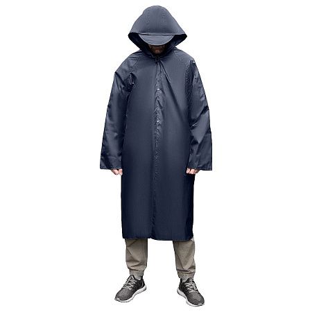 Дождевик Oxford, унисекс, материал полиэстер с пропиткой, размер XL-XXL, темно-синий