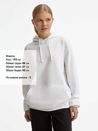 Худи унисекс Condor, молочно-белое, размер XS