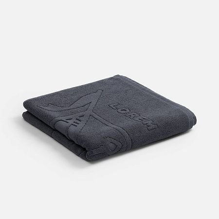 Полотенце на заказ Surpass с рельефным логотипом, большое