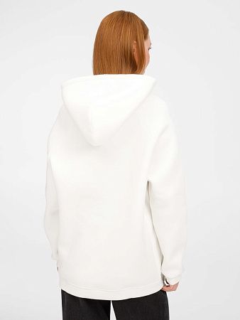 Худи унисекс оверсайз Easy Street, молочно-белое, размер XS/S