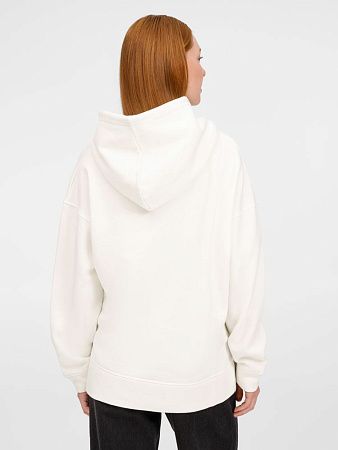 Худи оверсайз унисекс Tolla, молочное, размер XS/S