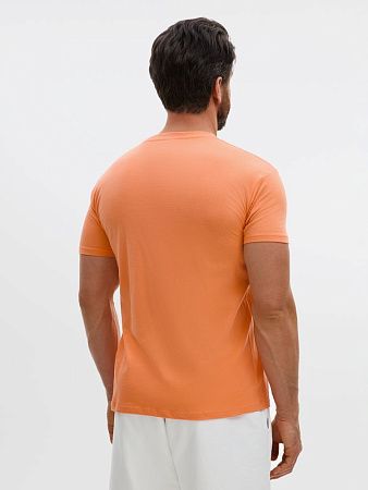 Футболка унисекс Regent 150, оранжевая (абрикосовая), размер S