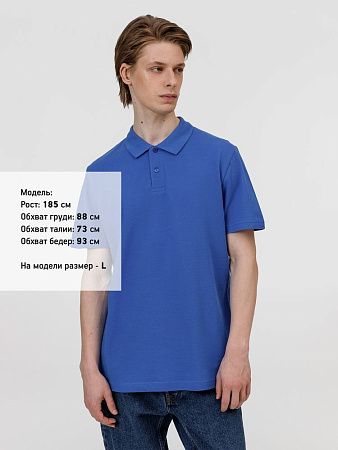 Рубашка поло унисекс Pulse, ярко-синяя (royal), размер 5XL