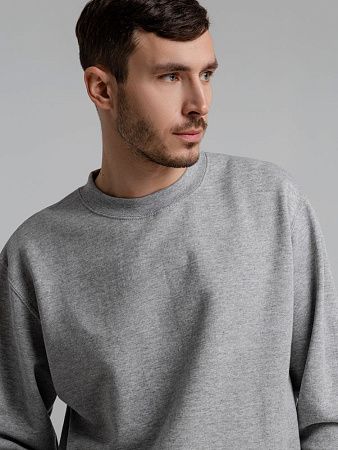 Толстовка Spider 260, серый меланж, размер S