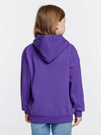 Толстовка с капюшоном детская Kirenga Kids, фиолетовая, размер 14 лет (154-164 см)