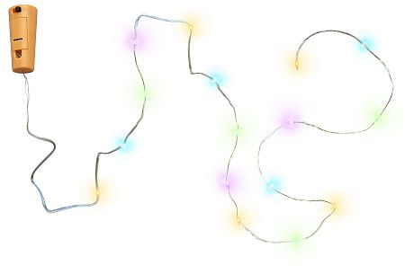 Подарочный набор "Винное настроение": электрический штопор, гирлянда-пробка, тубус