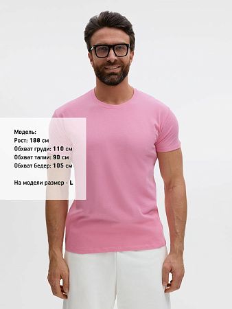 Футболка унисекс Regent 150, розовая орхидея, размер XL