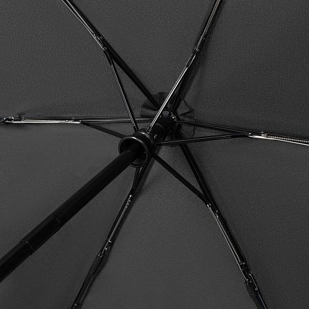 Зонт складной Филтон (Filton), черный с системой безопасности (Safety System)