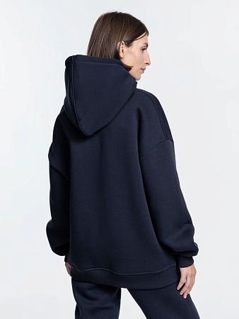 Худи Kulonga Oversize, темно-синее (кобальт), размер XL/2XL