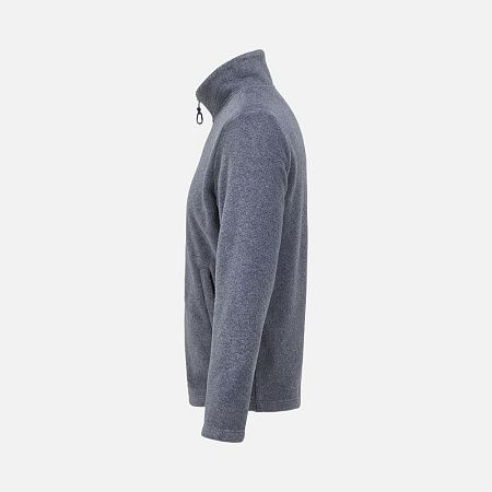 Куртка флисовая унисекс Nitro, серый меланж, размер XL