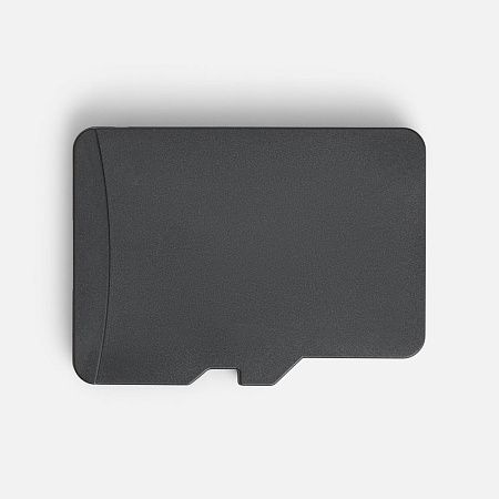 Органайзер для карт памяти и SIM с кардридером Multitask, черный