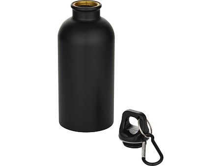 Бутылка для воды «Oregon», переработанная сталь, 400 мл