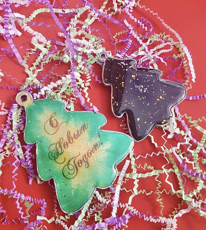 Набор игрушек из эпоксидной смолы