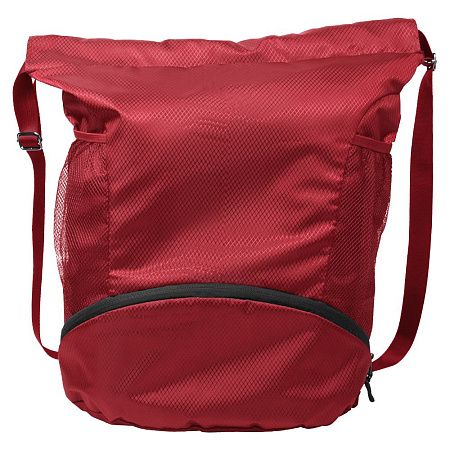Рюкзак нейлоновый Trieste, красный, размер 42*45*16 см