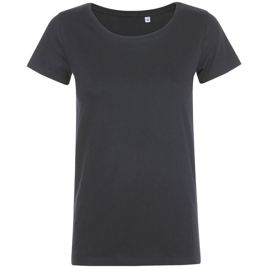 Футболка женская Mia, черная под нанесение