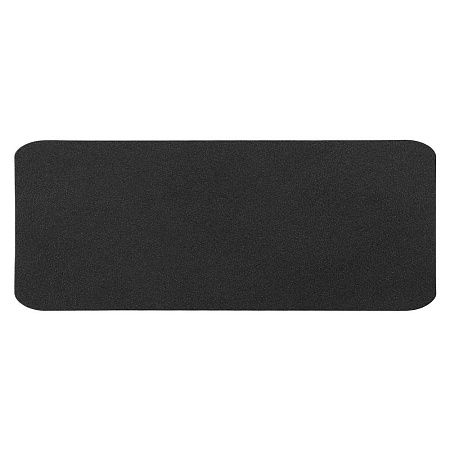 Шеврон Rectangle NUBA размер 50*20 мм, черный, со скругленными углами