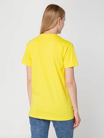 Футболка унисекс T-Bolka 160, желтая, размер XL v2