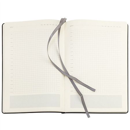 Ежедневник Lable Touch, недатированный, темно-серый