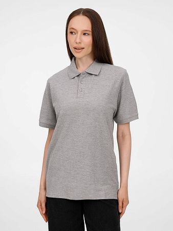 Рубашка поло унисекс Upswing, серый меланж, размер L