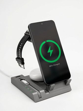 Зарядная станция Tres, серая