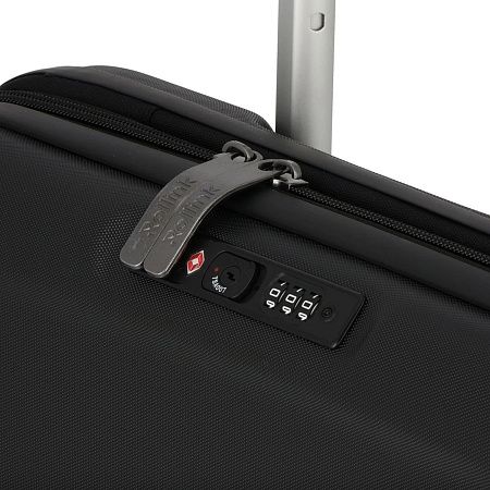 Чемодан складной Rollink FLEX LIGHT 55x40x20 см, 4 колеса, светло-серый