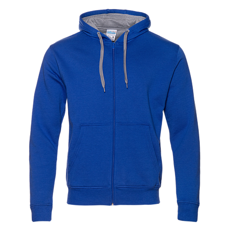 Толстовка мужская STAN с капюшоном на молнии футер с начёсом 280, 17, Синий,  (16/1)  (50/L)