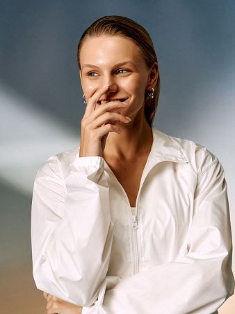 Ветровка Kivach, светло-серая, размер S