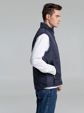 Жилет светоотражающий Lattvind, темно-синий, размер XS