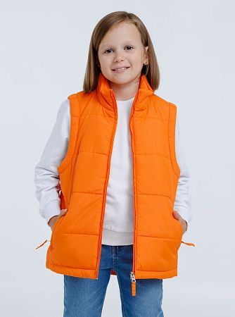 Жилет детский Kama Kids, оранжевый, размер 8 лет (118-128 см)