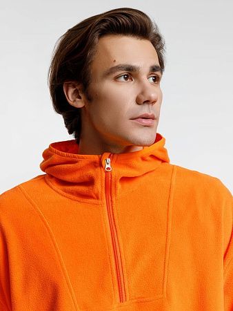 Анорак флисовый унисекс Fliska, оранжевый, размер XL/2XL