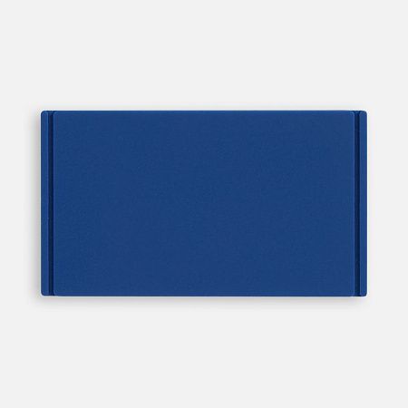 Лейбл из ПВХ Dzeta, M, синий