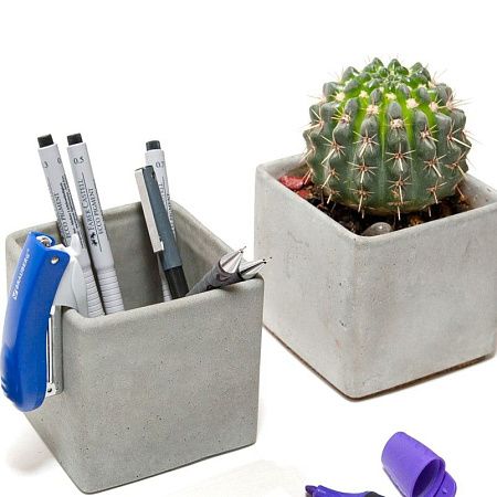 Бетонный стакан "Блок"