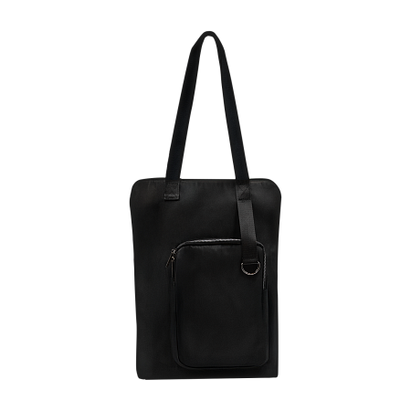 Шоппер Superbag Pocket, с внутренним креплением (карабин) и чехлом для мелочей