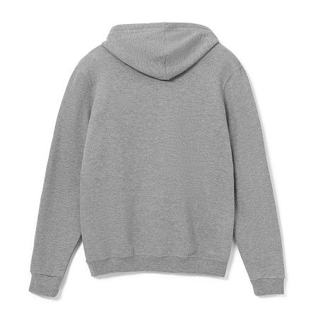 Толстовка с капюшоном Snake II серый меланж, размер 3XL