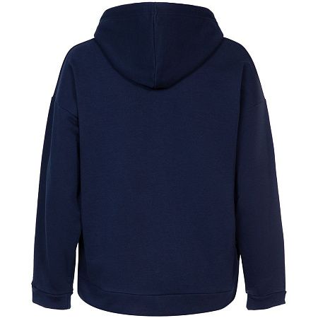 Худи унисекс оверсайз Seamark, темно-синее, размер M/L