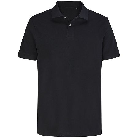 Рубашка поло унисекс Pacific, черная, размер S