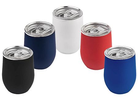 Термокружка (кофер) STEP PUDRA 370мл Белая 6301.07