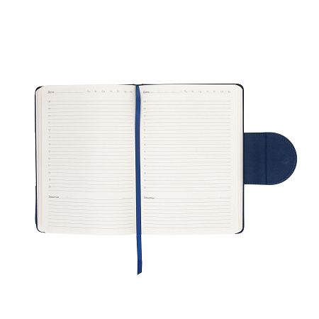 Ежедневник недатированный "Сицилия", формат А5, черный