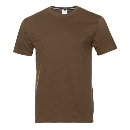 Футболка унисекс без бокового шва STAN хлопок 160, 02, Хаки,  (38/1)  (44/XS)