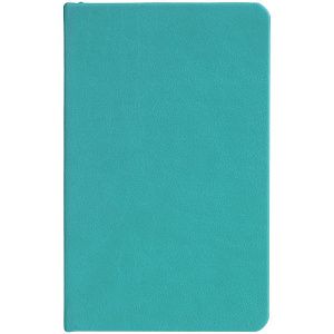 Блокнот Cluster Mini в клетку, бирюзовый