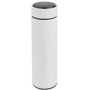 Термос TIM SOFT с индикатором температуры 420мл. Белый 6400.07