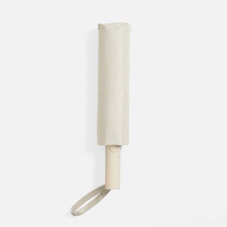 Зонт складной с УФ-защитой Ribstar, бежевый