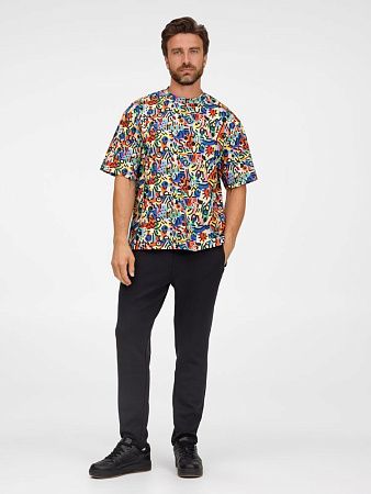 Футболка из бифлекса Morfiss с полной запечаткой на заказ, размер XS/S