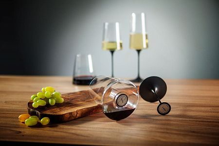 Хрустальный бокал для игристого вина на магните Trebonn SplitGlass, 2 шт, 320 мл