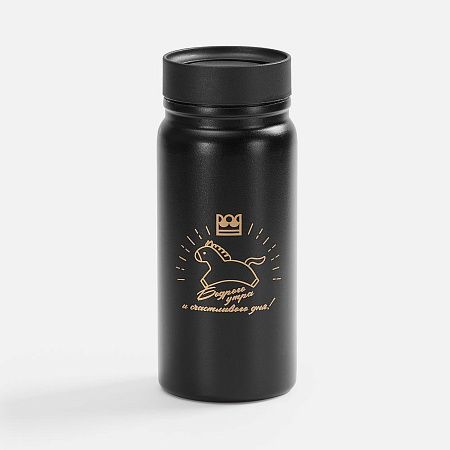 Термостакан Hardproof, черный