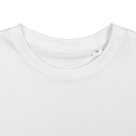 Футболка унисекс T-Bolka 180, белая, размер XXL