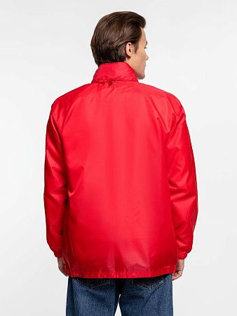 Ветровка унисекс Shift, красная, размер XS
