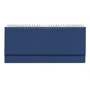 Планинг Alfa Soft 325*130 мм, темно-синий, недатированный, в твердой обложке